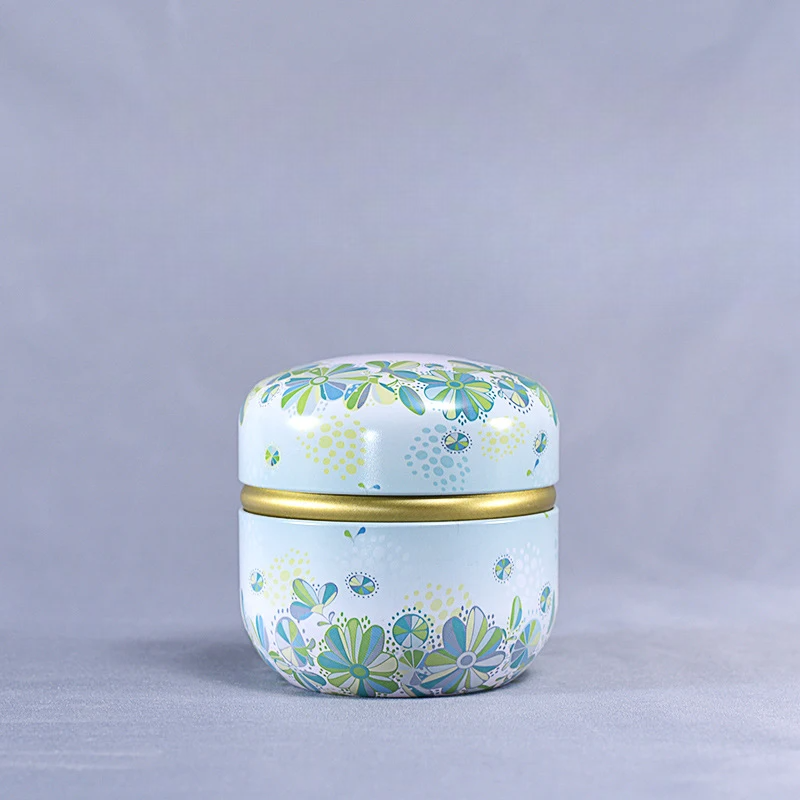 Boîte à Thé Ronde Japonaise