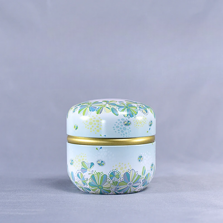 Boîte à Thé Ronde Japonaise