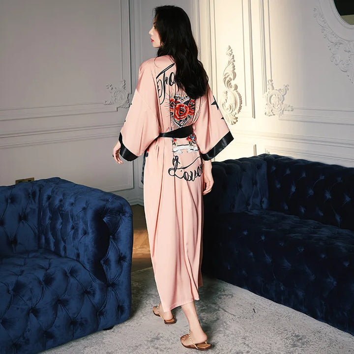 Kimono Robe de Chambre Femme Respirant