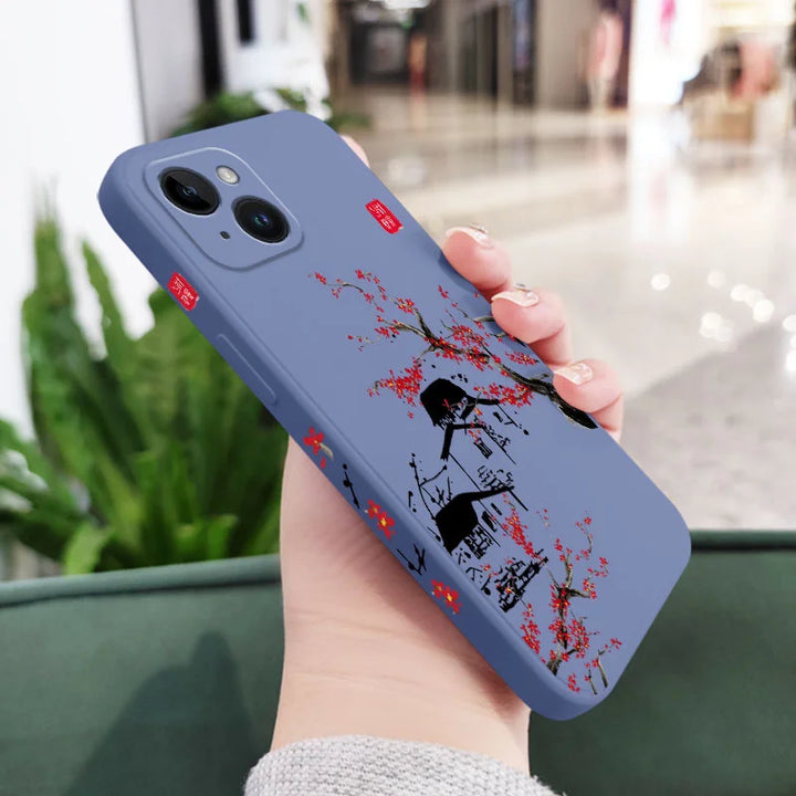 Coque Japonaise Originale bleu