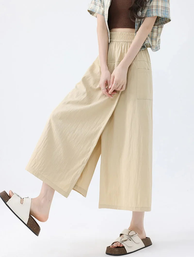 Pantalon Jupe Japonais Femme
