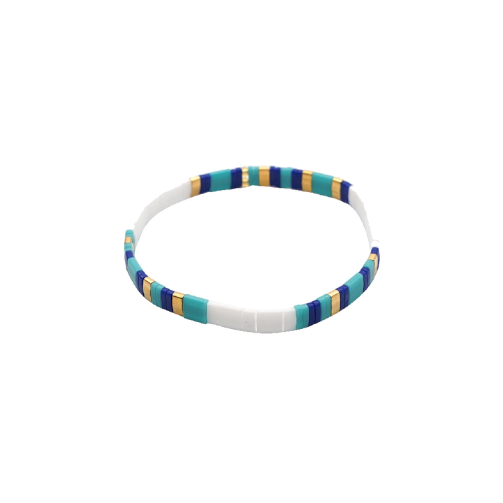 Blue miyuki bracelet