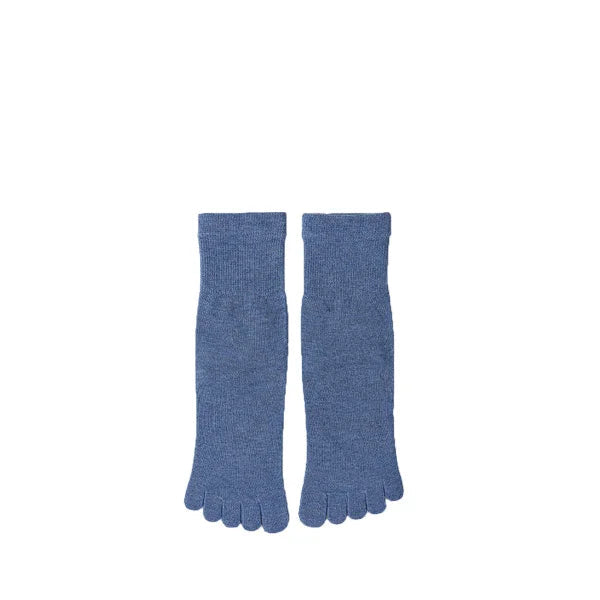 Chaussettes Japonaises de Yoga Bleu