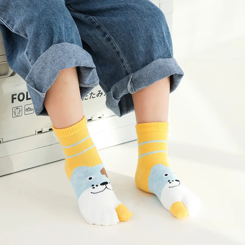 Chaussettes Japonaises Enfant Chien