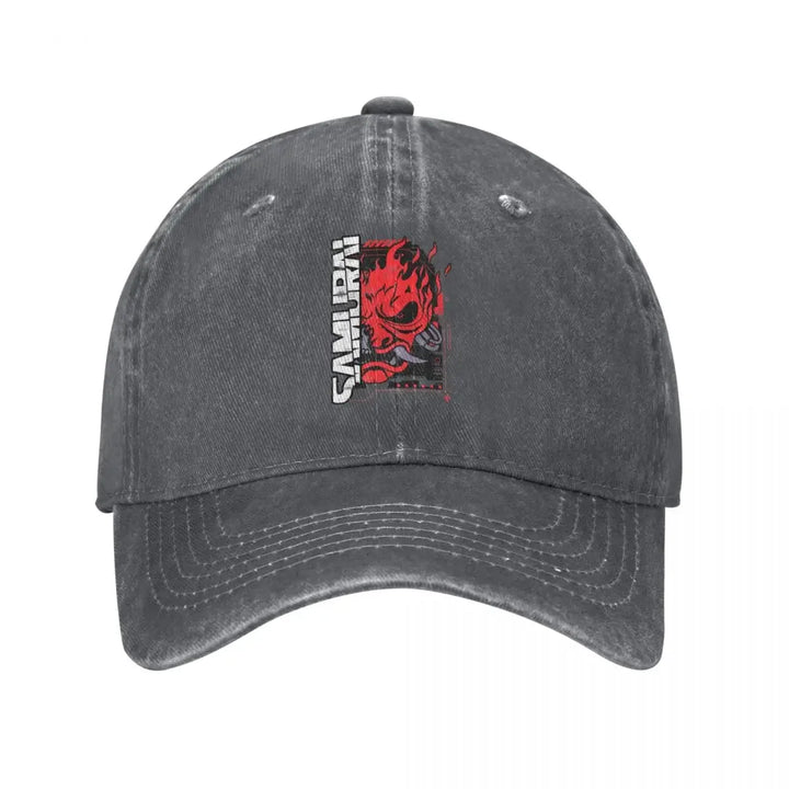 Casquette Japonaise Samurai grise