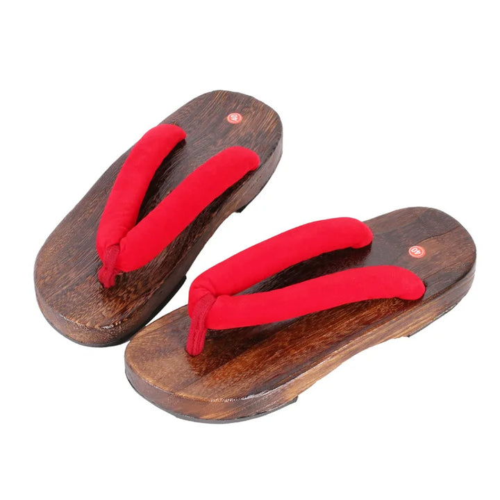 Chaussure Zori Japonaise rouge