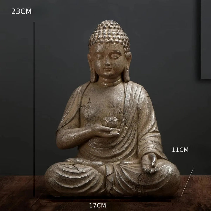 Statue Bouddhiste Japonaise Zen