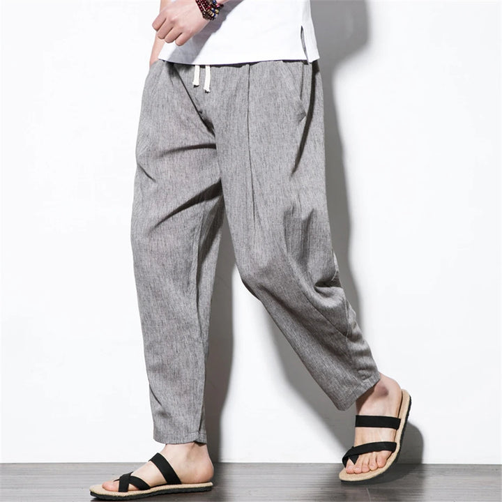 Pantalon Japonais Lin Respirant