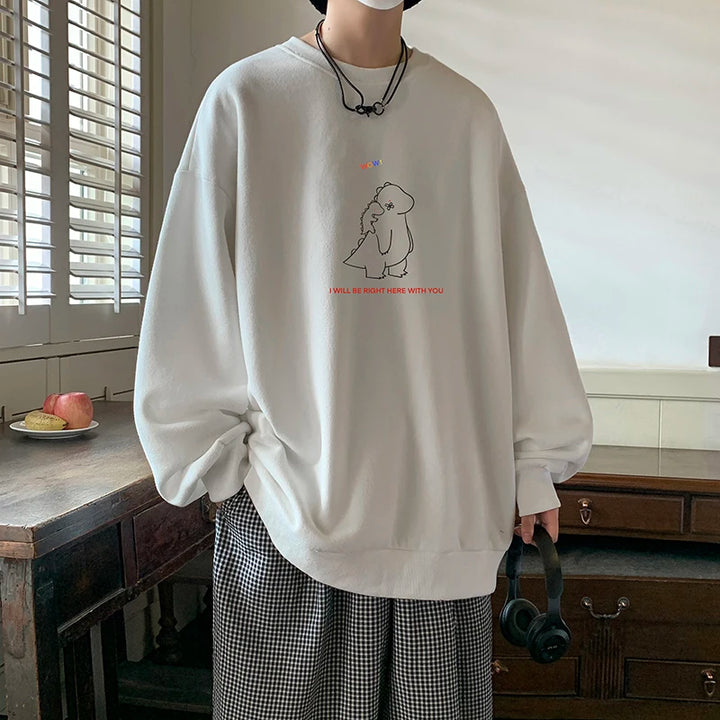 Japanisches Dinosaurier-Sweatshirt