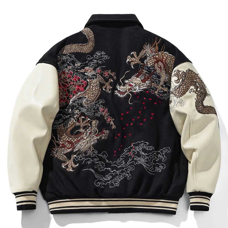 Veste Sukajan Dragon Brodé