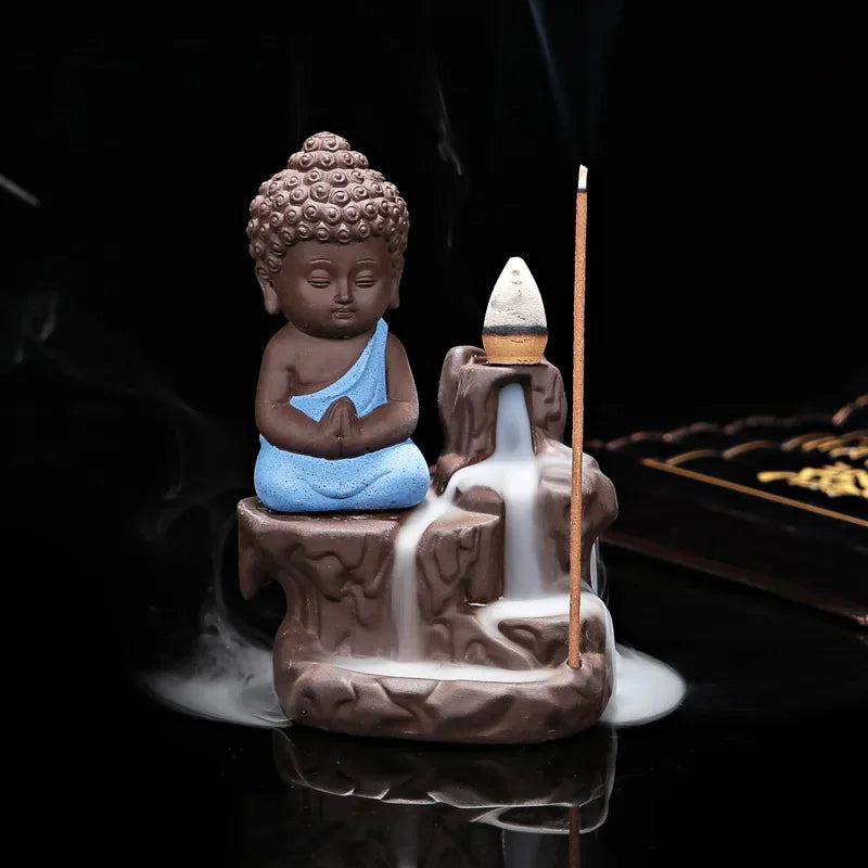 Fontaine à Encens Bouddha Bleu