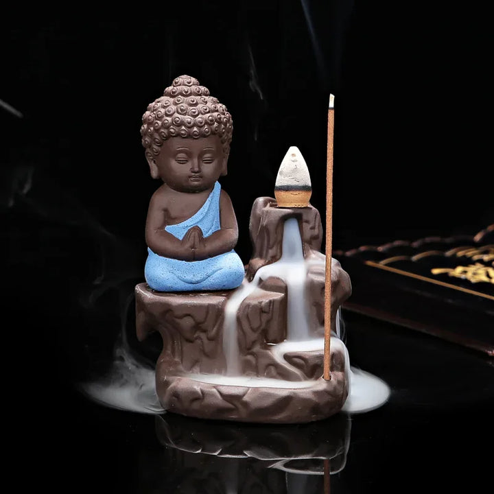 Fontaine à Encens Bouddha Bleu