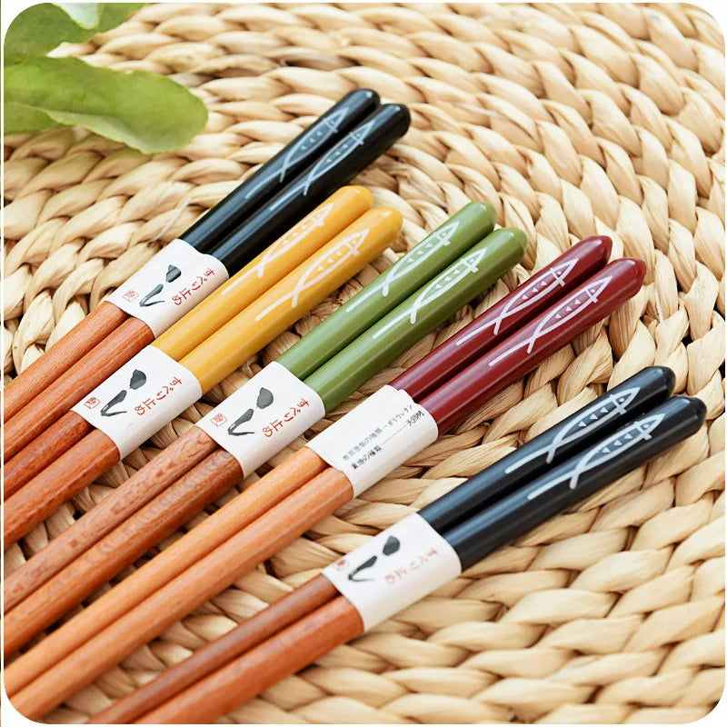 Coffret baguettes japonaise bambou