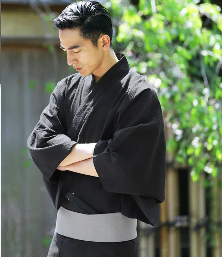 Black Kimono for Men