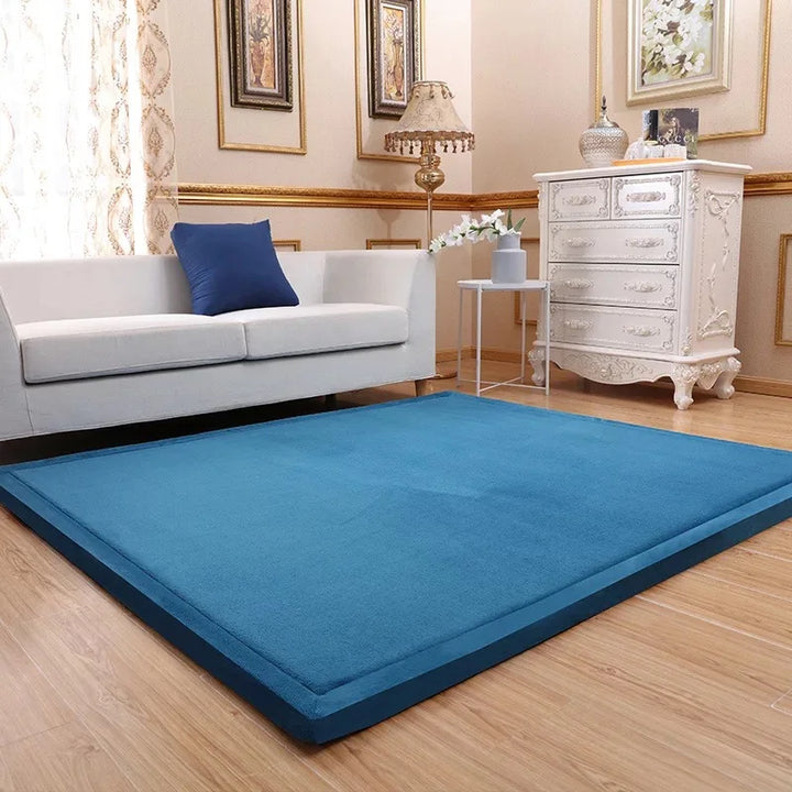 Tapis Japonais pour Salon bleu