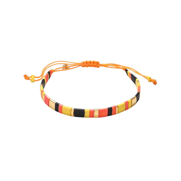 Bracelet Miyuki Tila Breloque