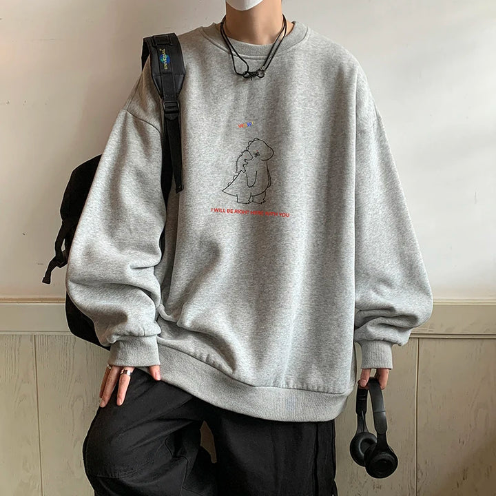 Japanisches Dinosaurier-Sweatshirt