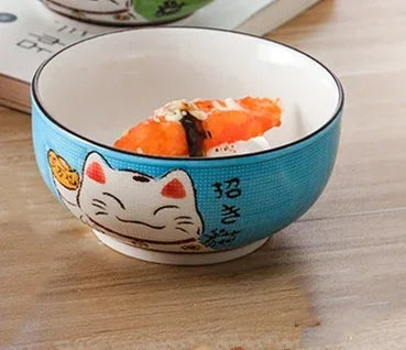 Bol Japonais Maneki Neko