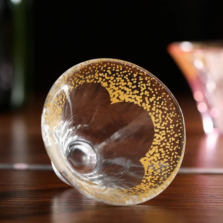 Verre à saké en cristal japonais