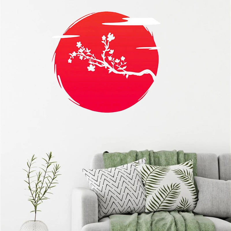 Stickers muraux art japonais