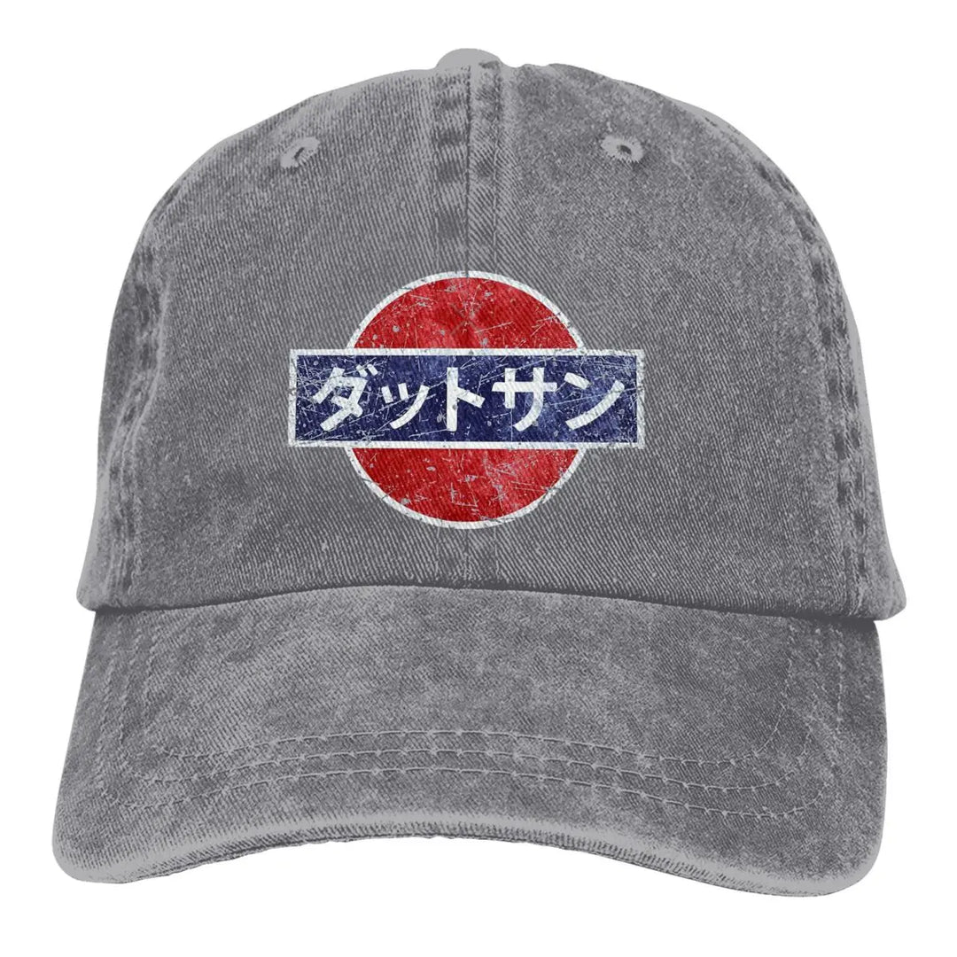 Casquette Japonaise Vintage grise