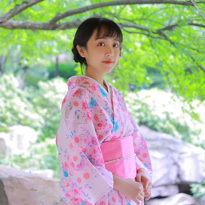 Sakura Kimono avec accessoires