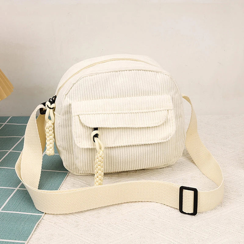 Petit Sac à Bandoulière Japonais Beige
