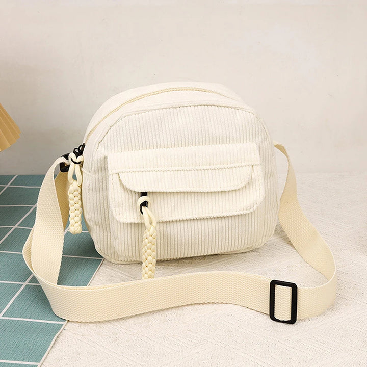 Petit Sac à Bandoulière Japonais Beige