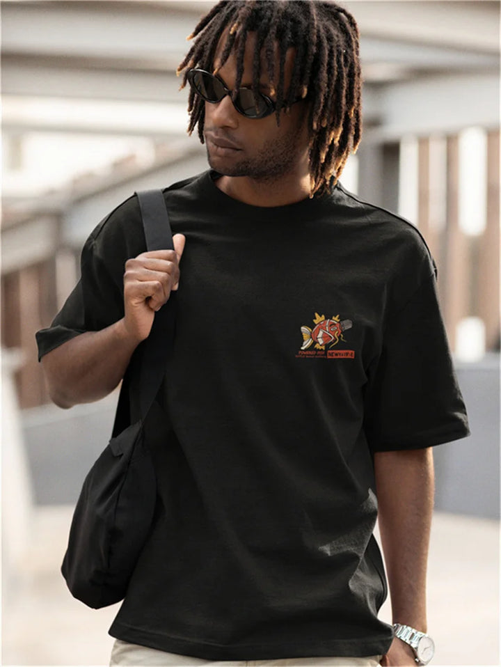 T-shirt japonais Koi streetwear