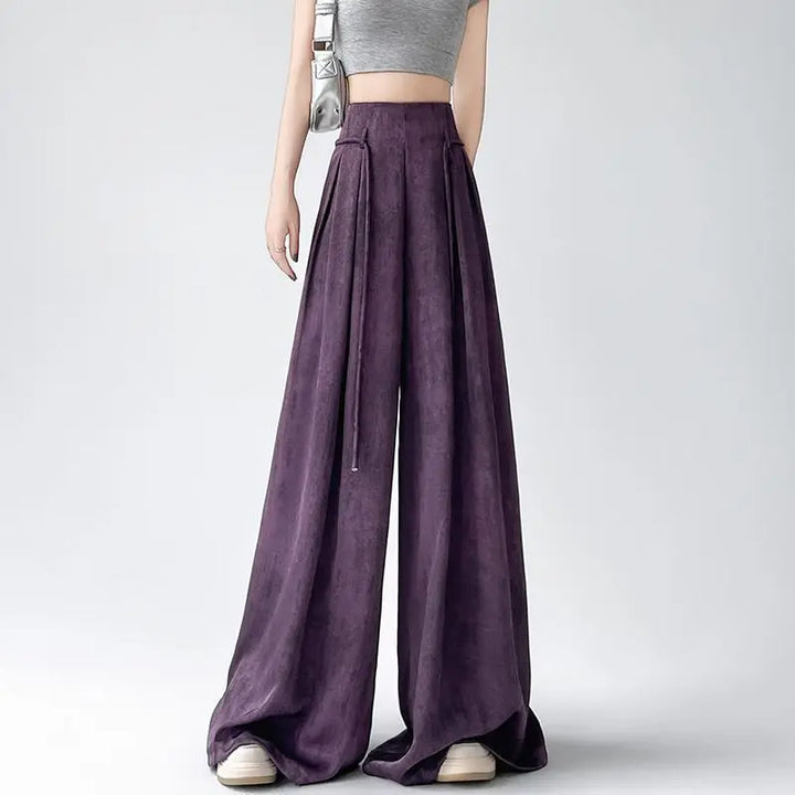 Pantalon Japonais Ample à Cordon