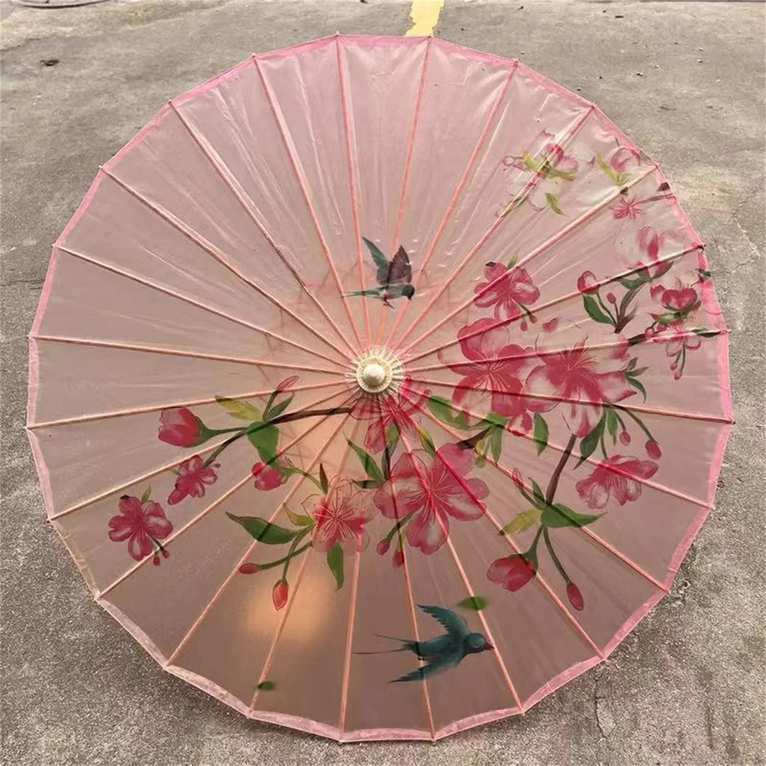 Parapluie Japonais Traditionnel rose