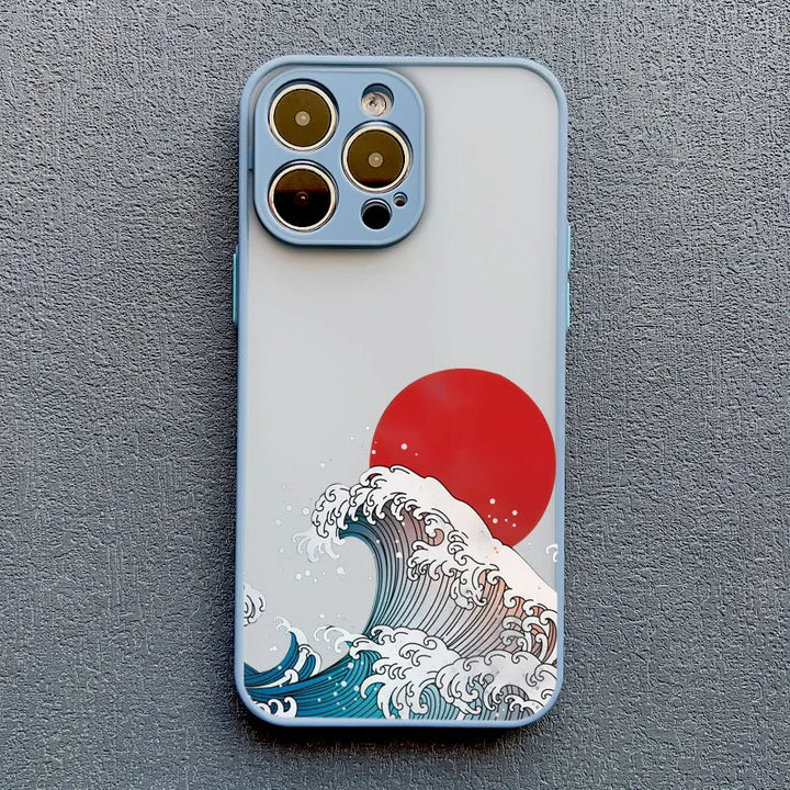 Coque de Téléphone Japonaise antichoc blanc