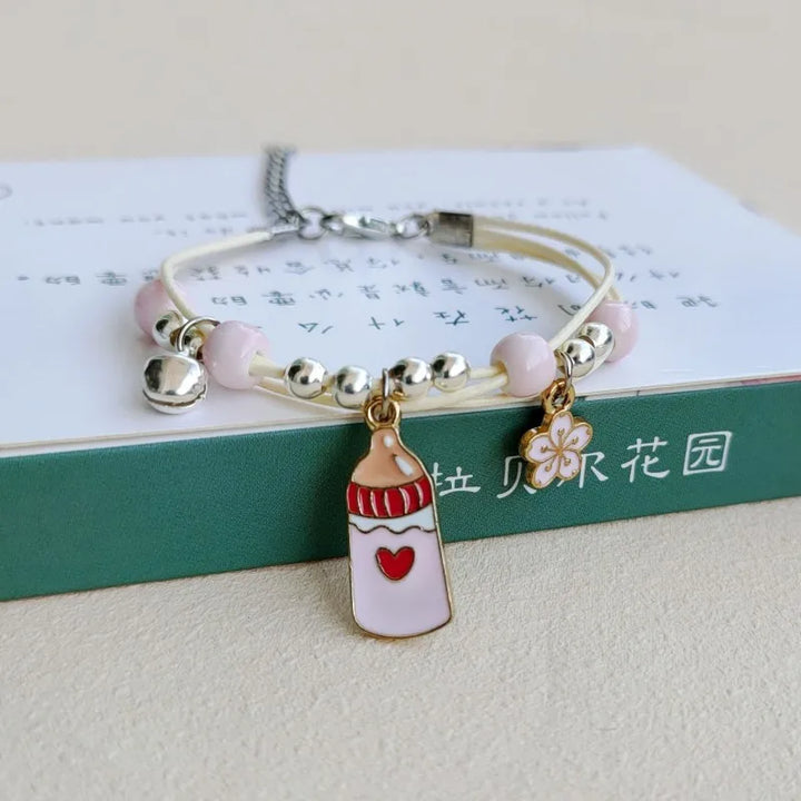 Bracelet Japonais Kawaii biberon