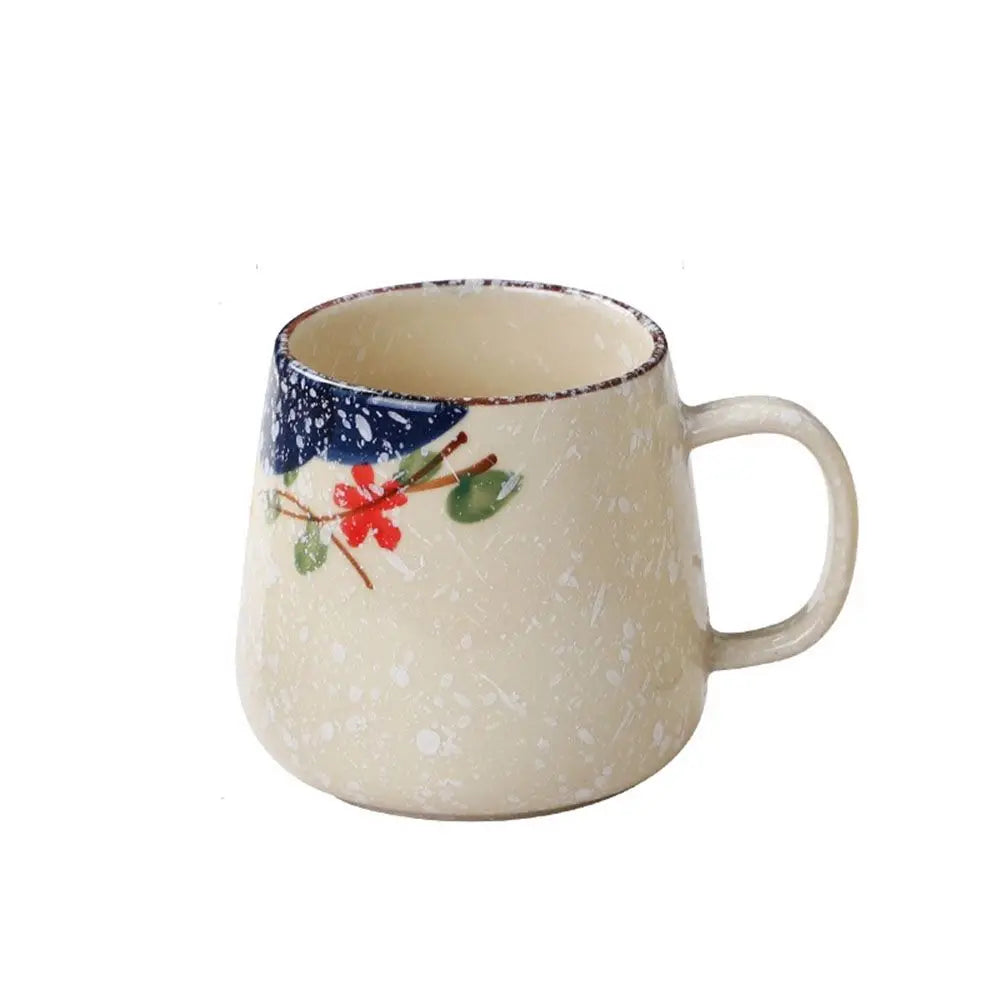 Mug Japonais Rétro Feuille 
