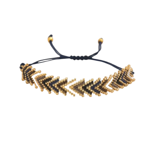 Miyuki-Ziegelstich-Armband 