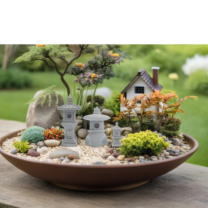 Statue Japonaise Mini Tours élégant