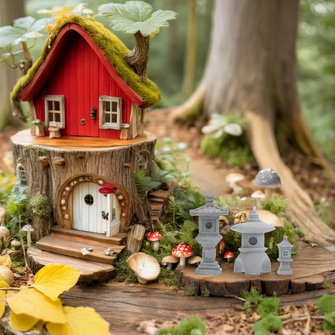 Statue Japonaise Mini Tours stylé