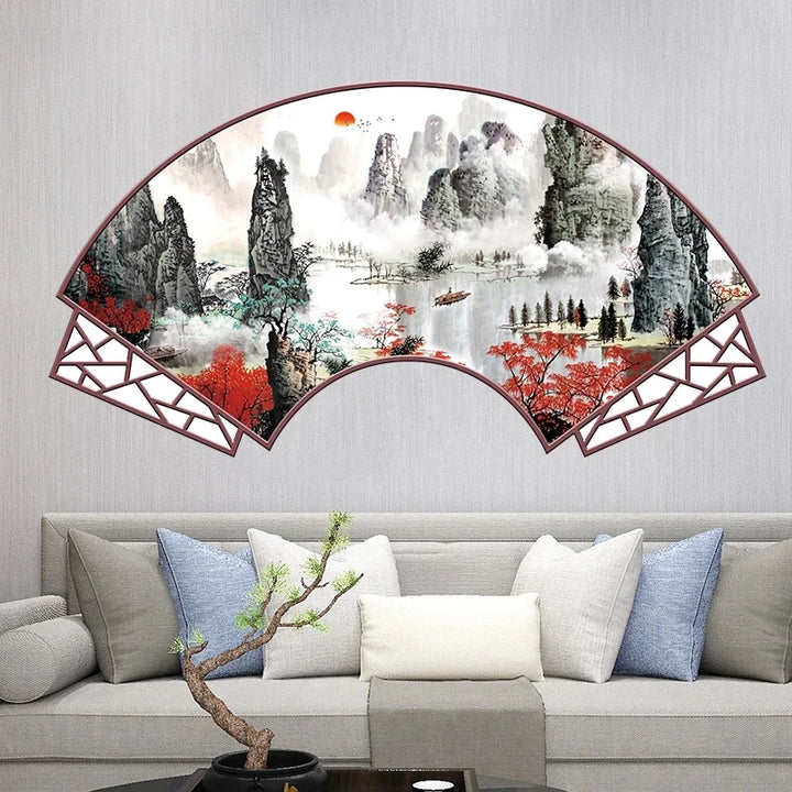 Sticker Mural Paysage Japonais