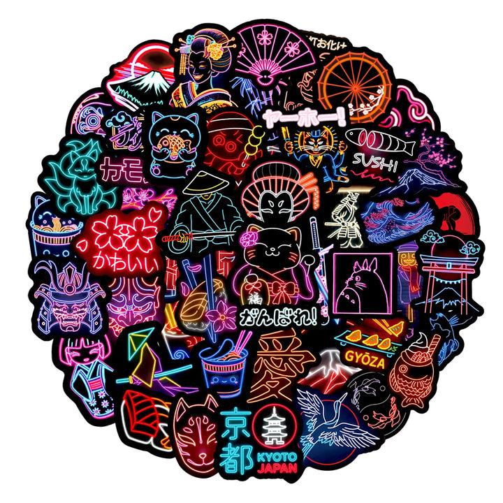 Stickers Japonais Kyoto Design