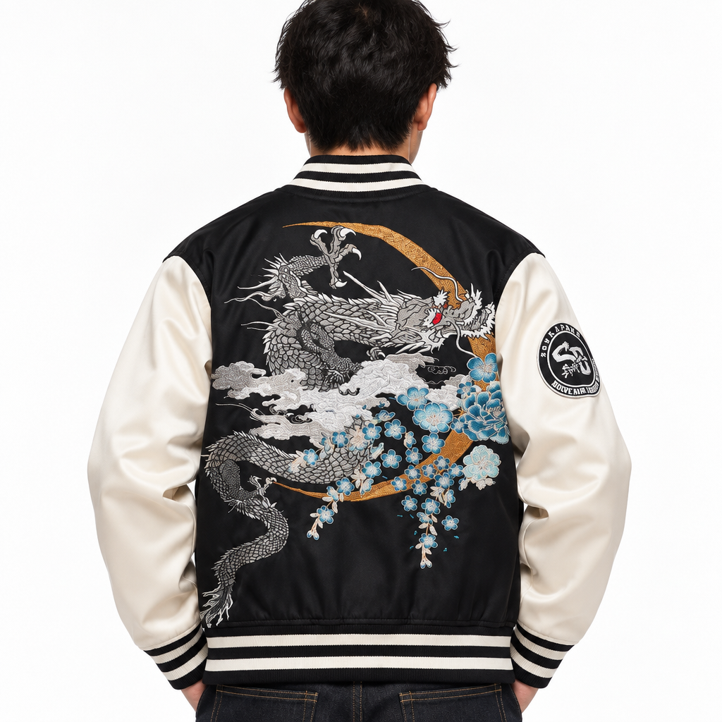 Sukajan Bomber Jacket audacieux