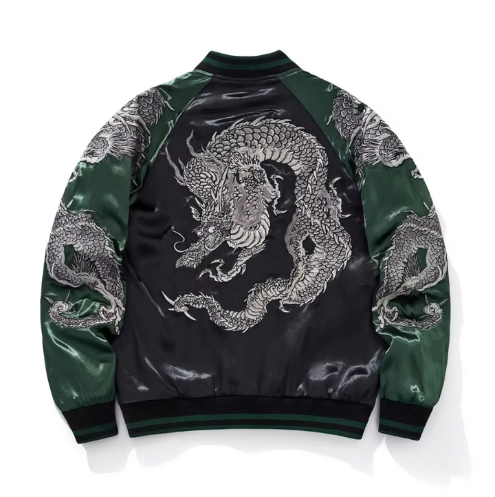 Sukajan Dragon Brodé Design