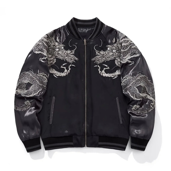 Sukajan Dragon Brodé Design Chic