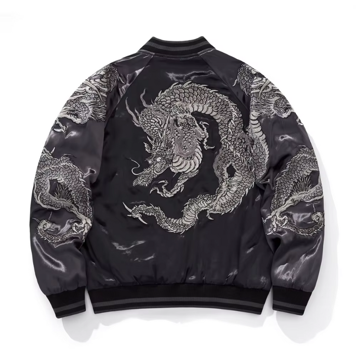Sukajan Dragon Brodé Design japonais