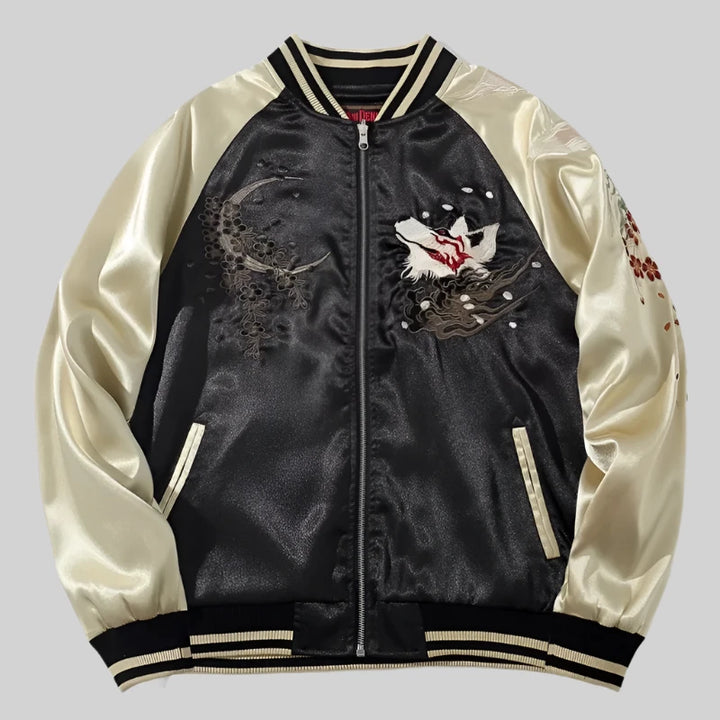 Sukajan Homme Motif Renard original