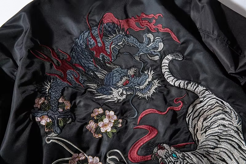 Sukajan Jacket Tiger tendance