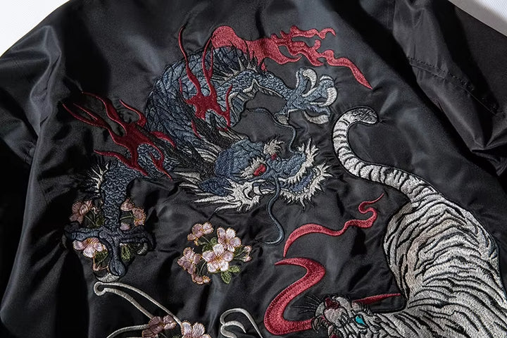 Sukajan Jacket Tiger tendance