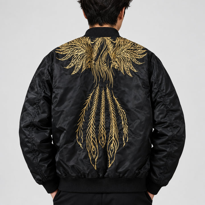 Sukajan Japonais Phoenix Homme élégant