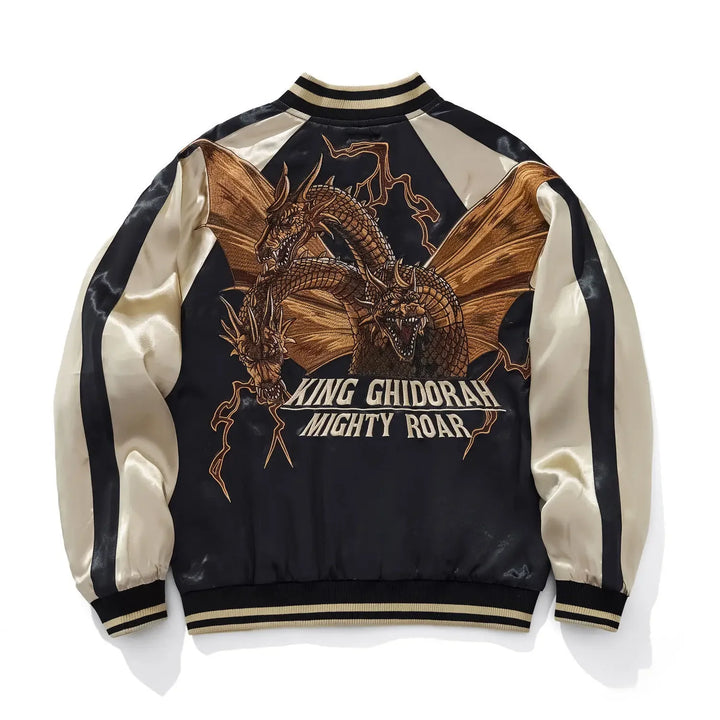 Sukajan Streetwear Beige
