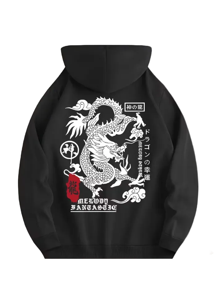 Sweat Dragon Japonais puissant