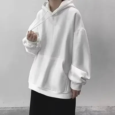 Sweat Japonais Ample Uni Banc